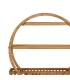 ESTANTERIA PARED REDONDA BAMBU NATURAL MDMHOGAR