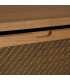 COMODA MADERA PINO ACERO ESTAMPADO ORO