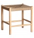 TABURETE MYDGAL MADERA NATURAL Y CUERDA MDMHOGAR