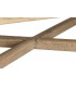 MESA DE CENTRO RECTANGULAR GRANDE MADERA OLMO MACIZO