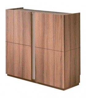 ZAPATERO BAJO NOGAL Y ARENA MDMHOGAR