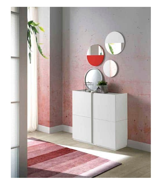 ZAPATERO  BAJO BLANCO MDMHOGAR