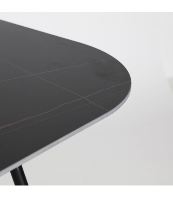 MESA DE COMEDOR 180 X 90 DEKO PIEDRA Y HIERRO MDMHOGAR