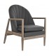 SILLON 69 X 68 X 89 MENSTER MADERA NATURAL TELA GRIS OSCURO
