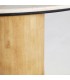 MESITA AUXILIAR MADERA HAYA NATURAL MARMOL MDMHOGAR