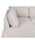 SOFA RINCONERA 226 X 222 X 80 KAIKO TAPIZADO EN BLANCO ROTO