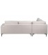 SOFA RINCONERA 226 X 222 X 80 KAIKO TAPIZADO EN BLANCO ROTO