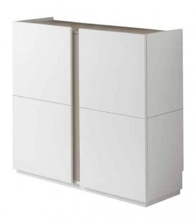 ZAPATERO MOLEA BAJO BLANCO Y ARENA MDMHOGAR