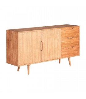 APARADOR MADERA DE MINDI NATURAL