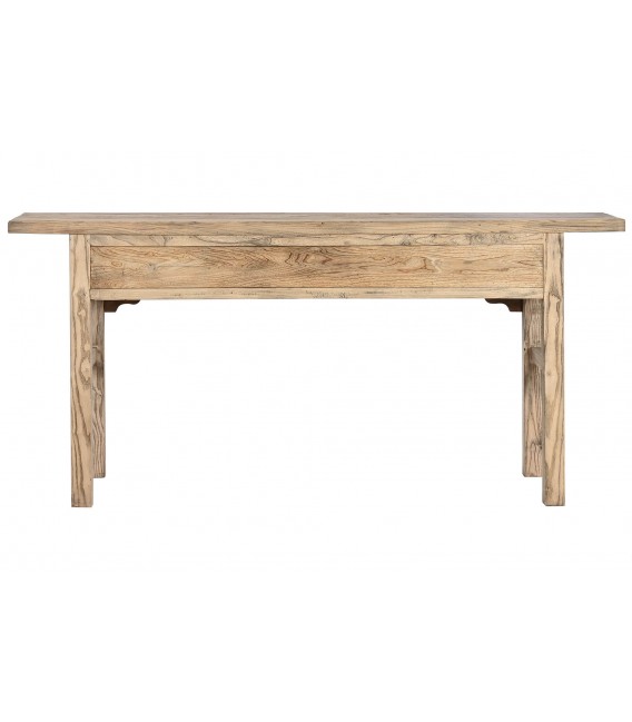 CONSOLA MADERA DE OLMO MACIZO MDMHOGAR