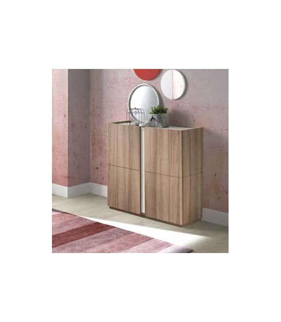 ZAPATERO  BAJO NOGAL BLANCO MDMHOGAR