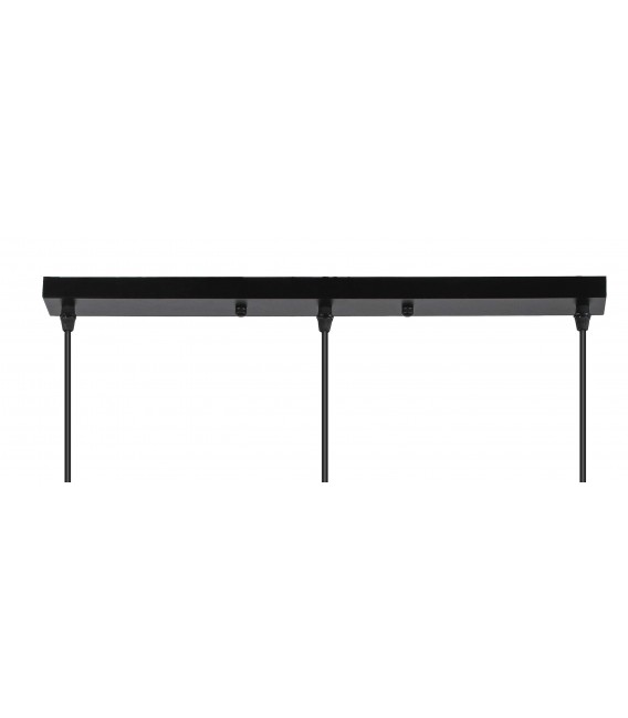 LAMPARA DE TECHO 63 LUCES TALIN METAL NEGRO RECULABLE EN ALTURA