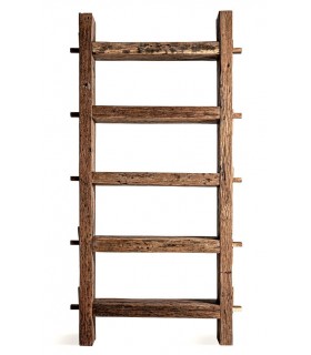 ESTANTERIA LIBRERIA WALDING MADERA TECA RECICLADA