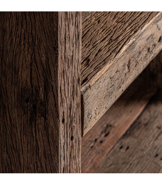 ESTANTERIA LIBRERIA WALDING MADERA TECA RECICLADA