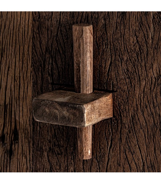 ESTANTERIA LIBRERIA WALDING MADERA TECA RECICLADA