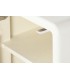 MESITA DE NOCHE MADERA MDF BLANCA MDMHOGAR