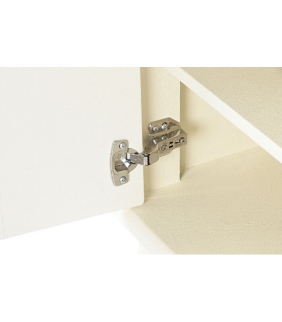 MESITA DE NOCHE MADERA MDF BLANCA MDMHOGAR