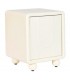 MESITA DE NOCHE MADERA MDF BLANCA MDMHOGAR
