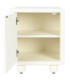 MESITA DE NOCHE MADERA MDF BLANCA MDMHOGAR