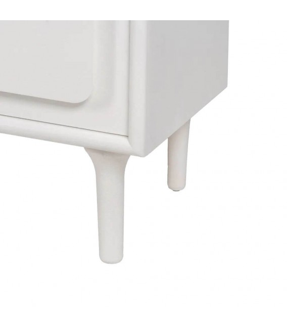 ESTANTERIA 2 PUERTAS MADERA DM LACADA EN BLANCO