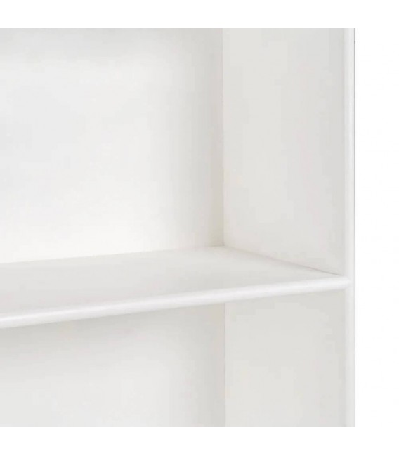 ESTANTERIA 2 PUERTAS MADERA DM LACADA EN BLANCO