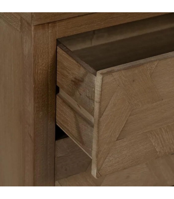 MESITA DE NOCHE MADERA DE PAULONIA Y DM MDMHOGAR