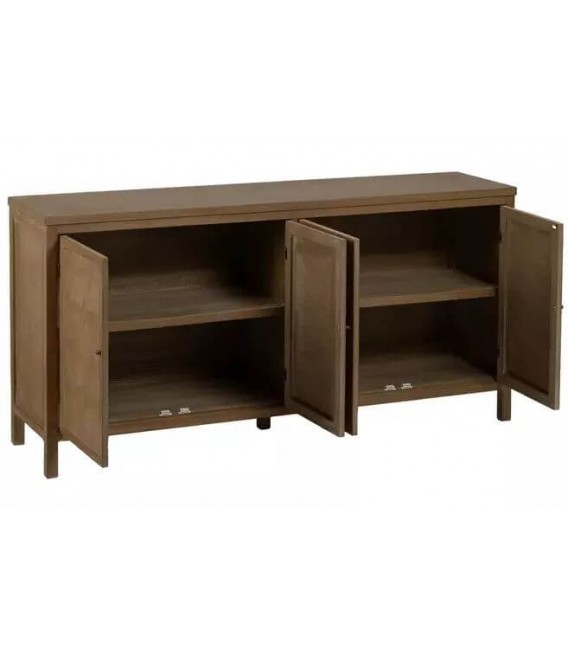 APARADOR MADERA DE PAULONIA Y DM MDMHOGAR