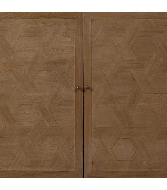 APARADOR MADERA DE PAULONIA Y DM MDMHOGAR