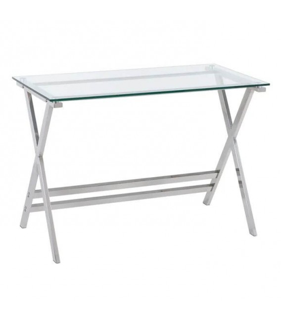ESCRITORIO CRISTAL 10MM METAL MDMHOGAR