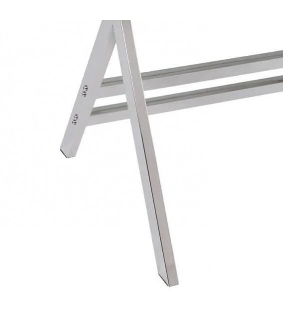 ESCRITORIO CRISTAL 10MM METAL MDMHOGAR