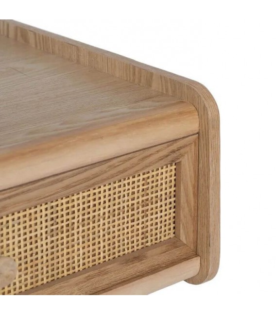 CONSOLA MADERA DE PAULONIA DM RATAN MDMHOGAR