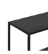 CONSOLA METAL NEGRO MDMHOGAR