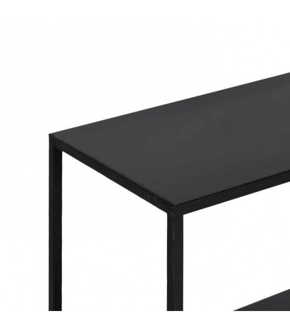 CONSOLA METAL NEGRO MDMHOGAR