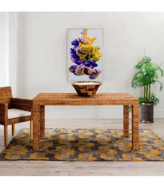 MESA DE CENTRO FIBRA DE PLATANO MDMHOGAR