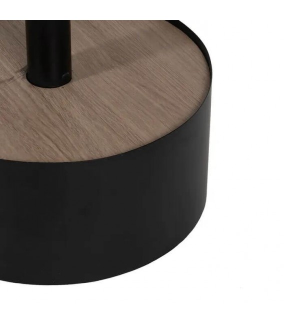 MESA DE CENTRO MADERA DM Y HIERRO MDMHOGAR