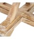 MESA DE COMEDOR MADERA DE MANGO MDMHOGAR