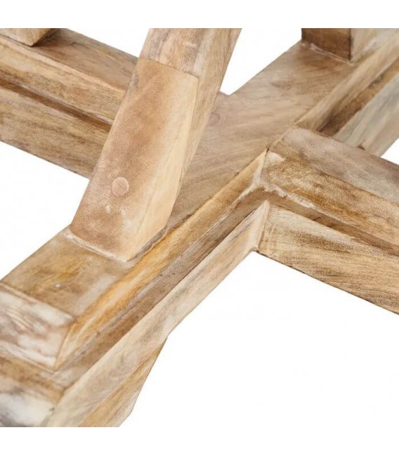 MESA DE COMEDOR MADERA DE MANGO MDMHOGAR
