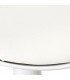 TABURETE BARRA ELEVABLE METAL BLANCO POLIPIEL BLANCA MDMHOGAR