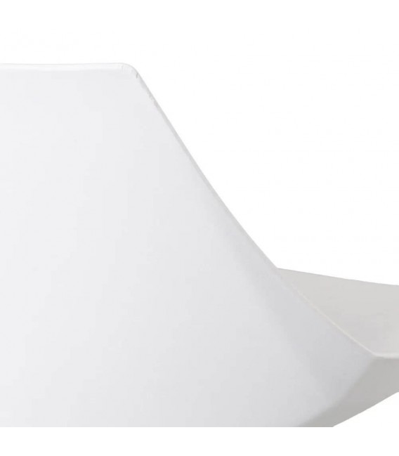 TABURETE BARRA ELEVABLE METAL BLANCO POLIPIEL BLANCA MDMHOGAR