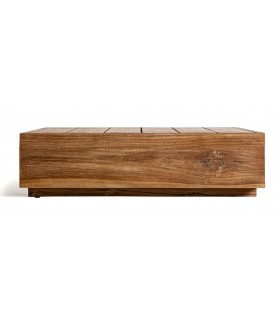 MESA DE CENTRO BAJA TRENA MADERA DE TECA RECICLADA