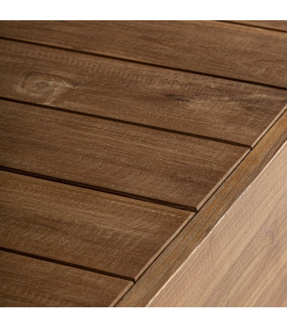 MESA DE CENTRO BAJA TRENA MADERA DE TECA RECICLADA