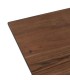 MESA DE COMEDOR MADERA DE ACACIA NATURAL METAL NEGRO MDMHOGAR