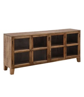 APARADOR MADERA DE MANGO CRISTAL MDMHOGAR