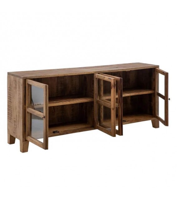 APARADOR MADERA DE MANGO CRISTAL MDMHOGAR