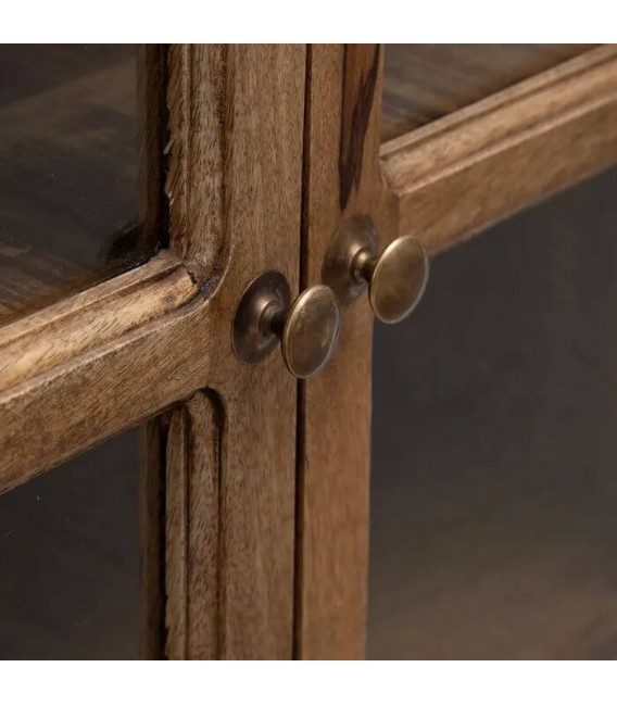 APARADOR MADERA DE MANGO CRISTAL MDMHOGAR