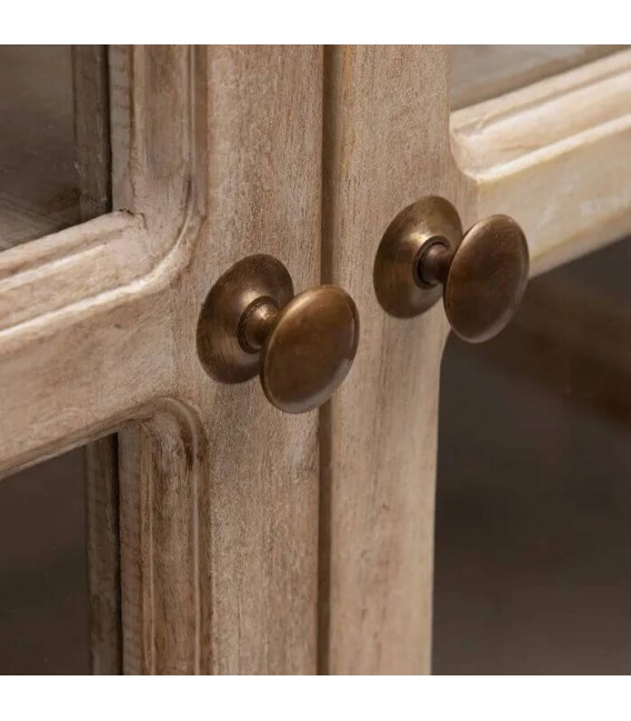 APARADOR MADERA DE MANGO CRISTAL MDMHOGAR