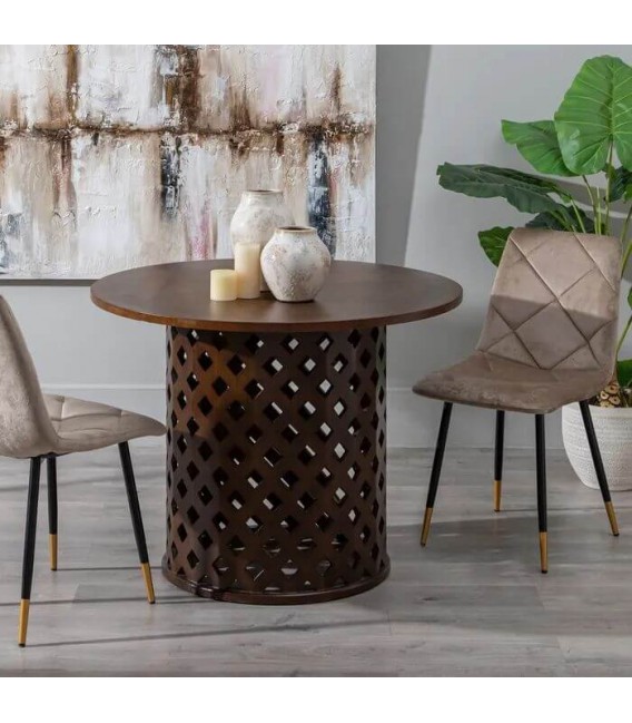 MESA DE COMEDOR  MADERA DE ABETO NATURAL MDMHOGAR