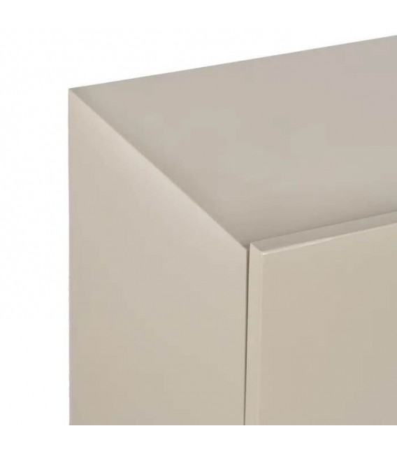 APARADOR MADERA LACADA TOPO Y NARANJA MDMHOGAR