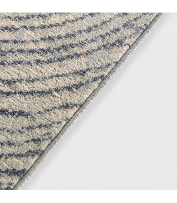 ALFOMBRA 200 X 300 BAKEA POLIESTER Y VICOSA TONOS AZULES MDMHOGAR