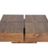 MESA DE CENTRO CUADRADA MADERA MACIZA DE ACACIA NATURAL